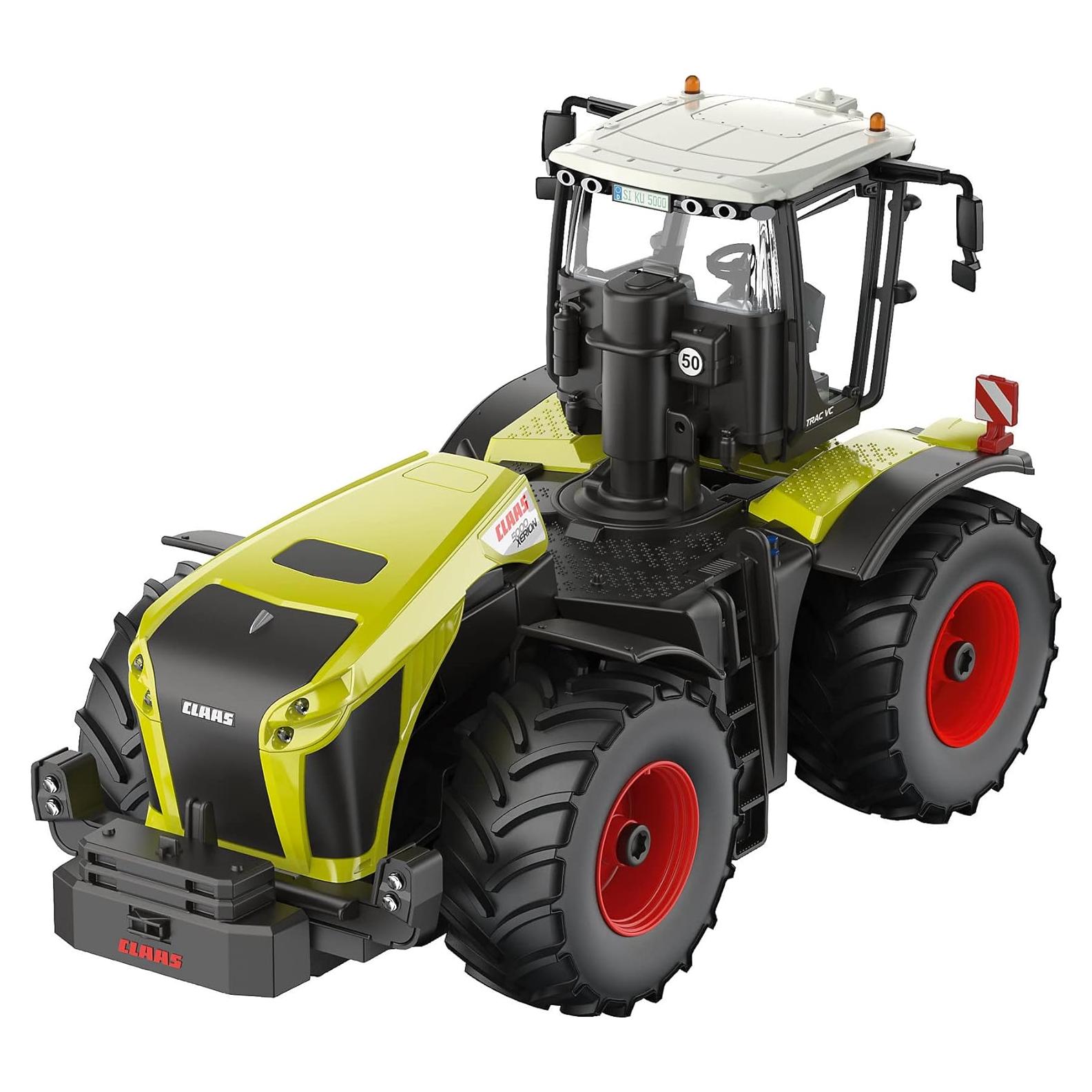 Tractor Claas Xerion 5000 TRAC VC SIKU 1:32 Verde
