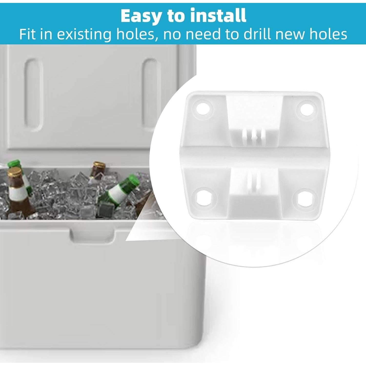 Kit de Bisagras de Reemplazo para Enfriador Coleman Gosknor