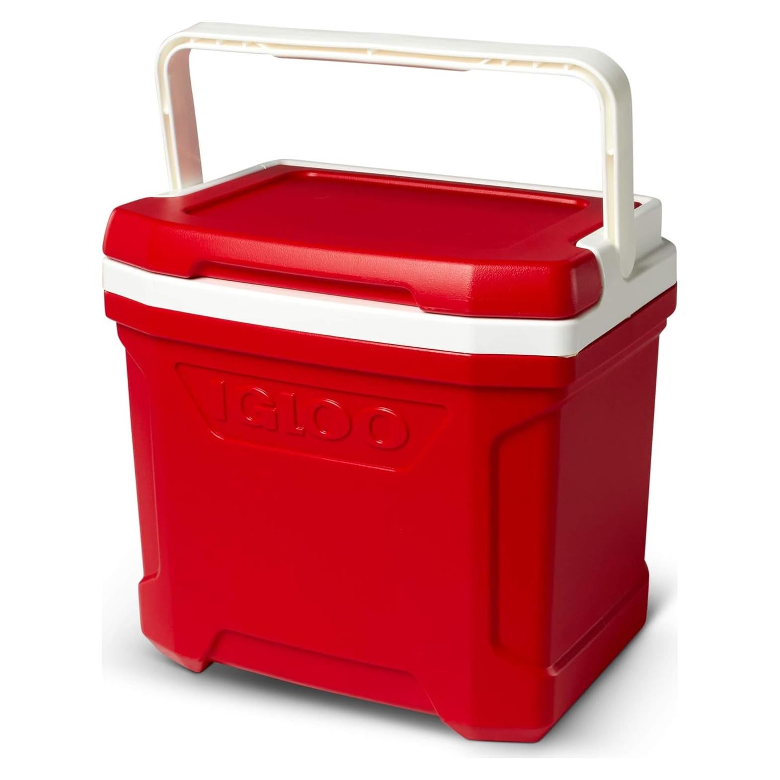 Nevera de almuerzo Igloo Profile II 16 Qt Roja Aislada