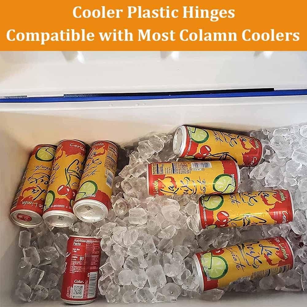 Bisagras de plástico para enfriadores Coleman 5226-5299 - 2 unidades