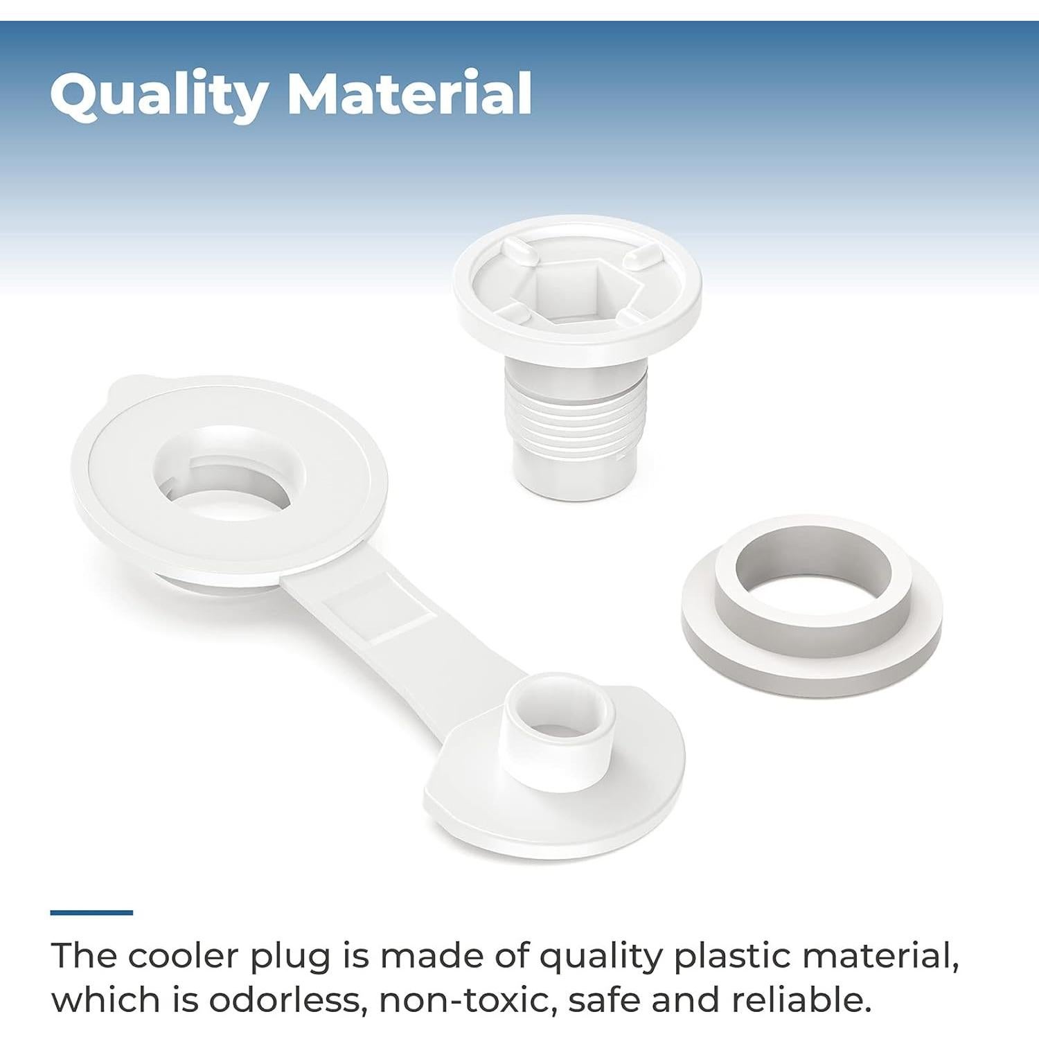Tapón de Drenaje Estándar Pokin para Enfriadores Coleman - 2.54 cm