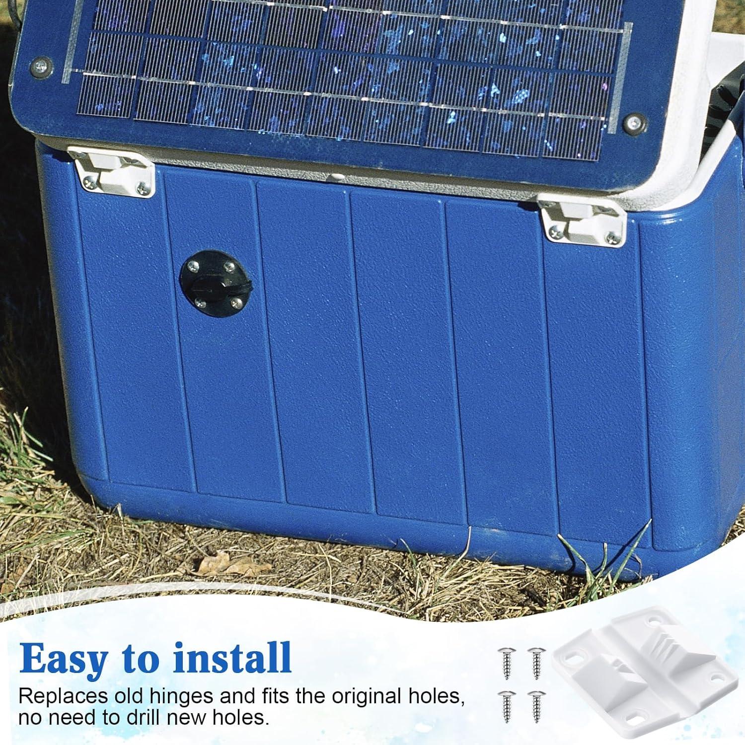 Kit de 12 Bisagras de Enfriador Landical con Tornillos