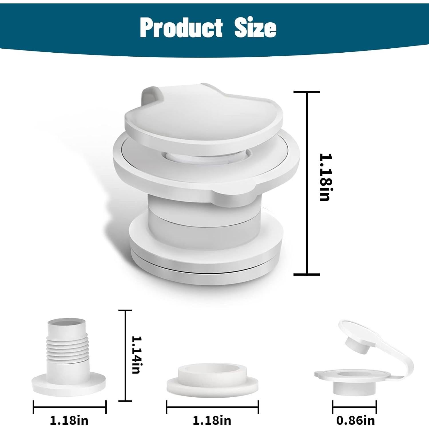 Reemplazo Tapón Drenaje Cooler Coleman Hasanbar - Paquete 2