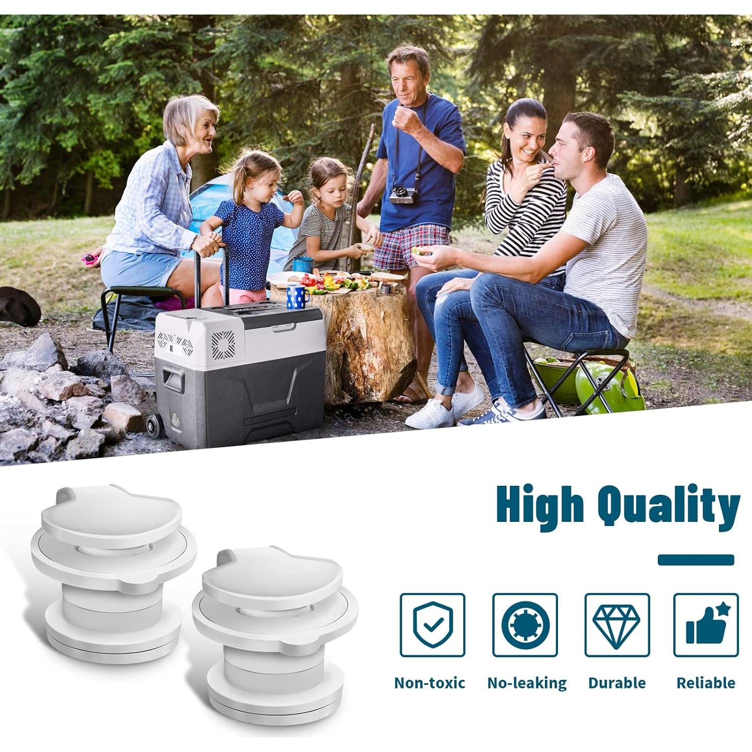 Reemplazo Tapón Drenaje Cooler Coleman Hasanbar - Paquete 2