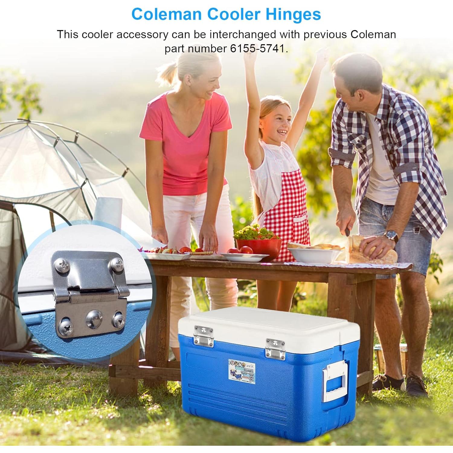 Bisagras de Reemplazo para Enfriador Coleman Kscjdg - Acero Inoxidable