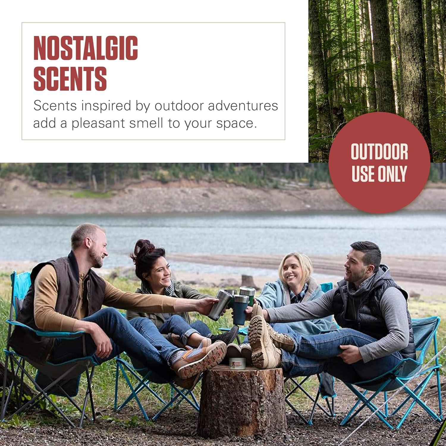 Set de 3 Velas de Citronela Aromatizadas Coleman 170g