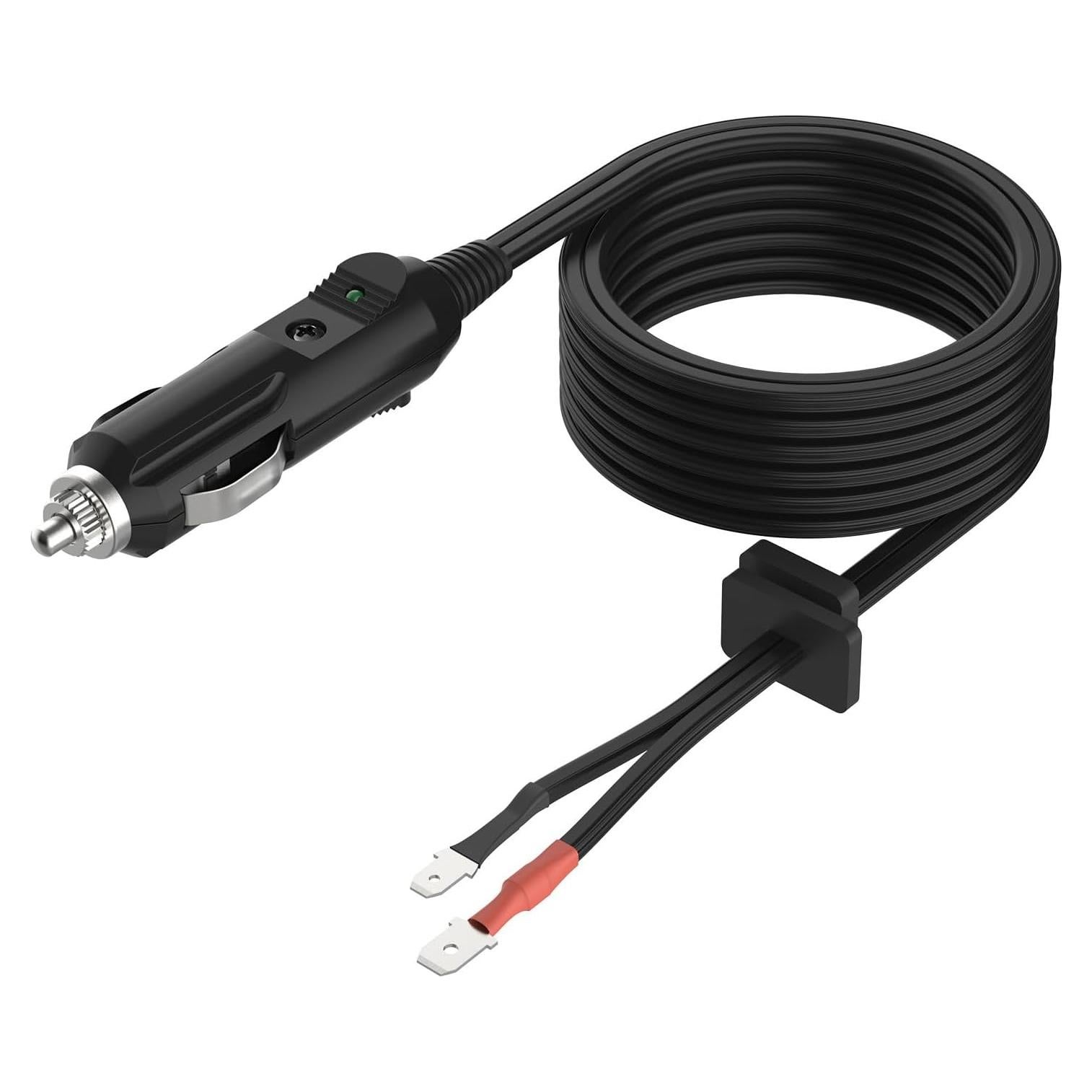 Adaptador de Cable de Alimentación 12V Coleman 2.44m con Fusible