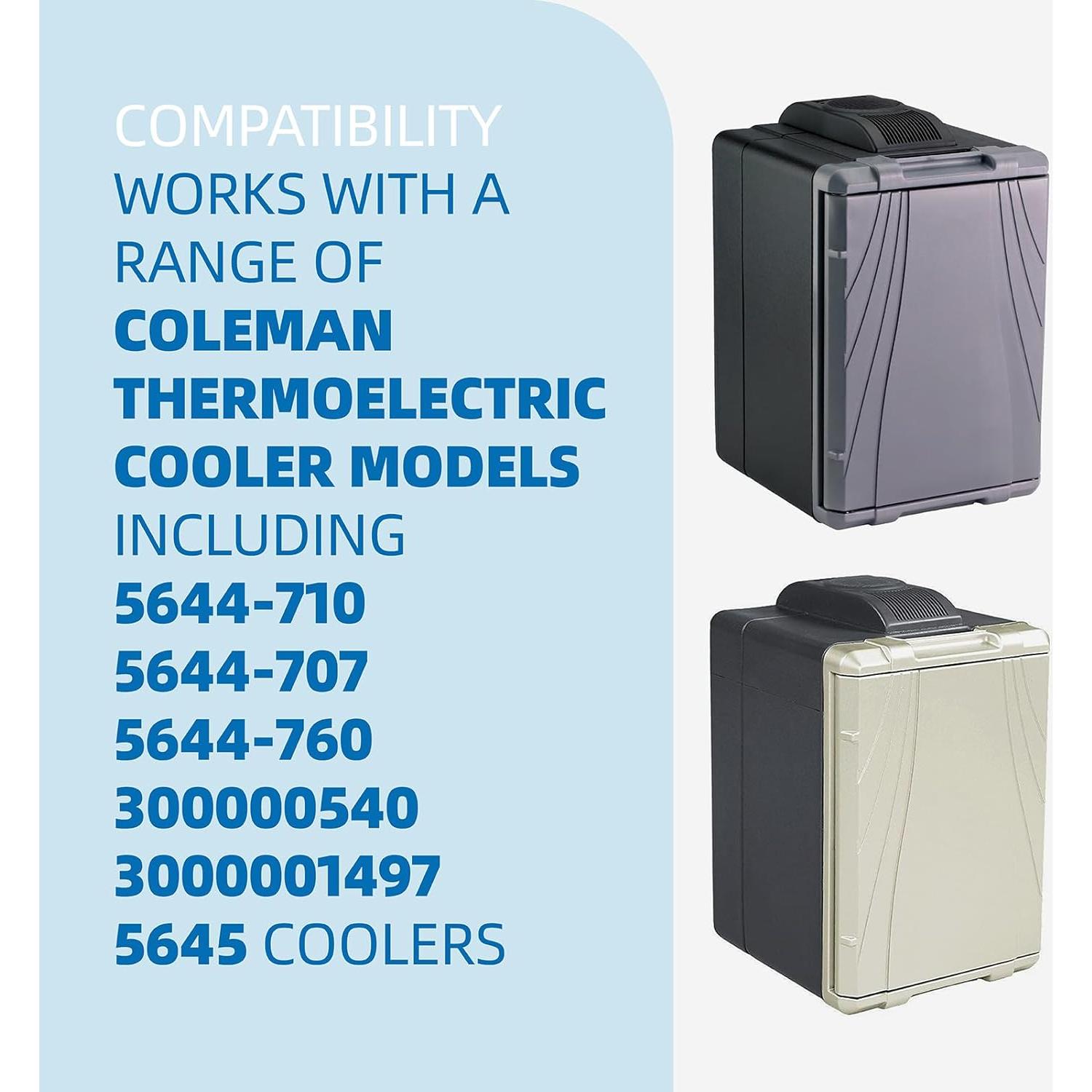 Adaptador de Cable de Alimentación 12V Coleman 2.44m con Fusible