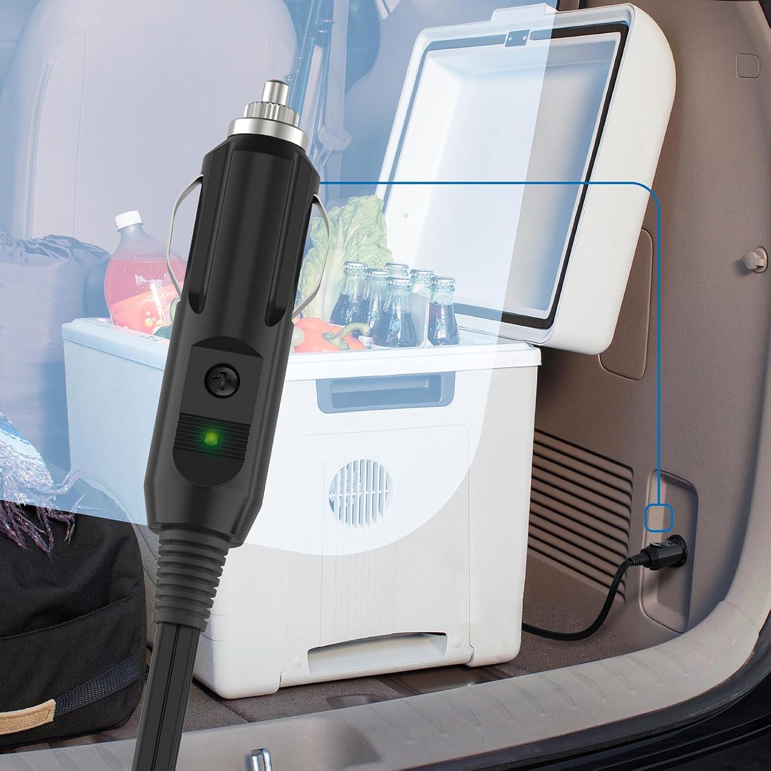 Adaptador de Cable de Alimentación 12V Coleman 2.44m con Fusible