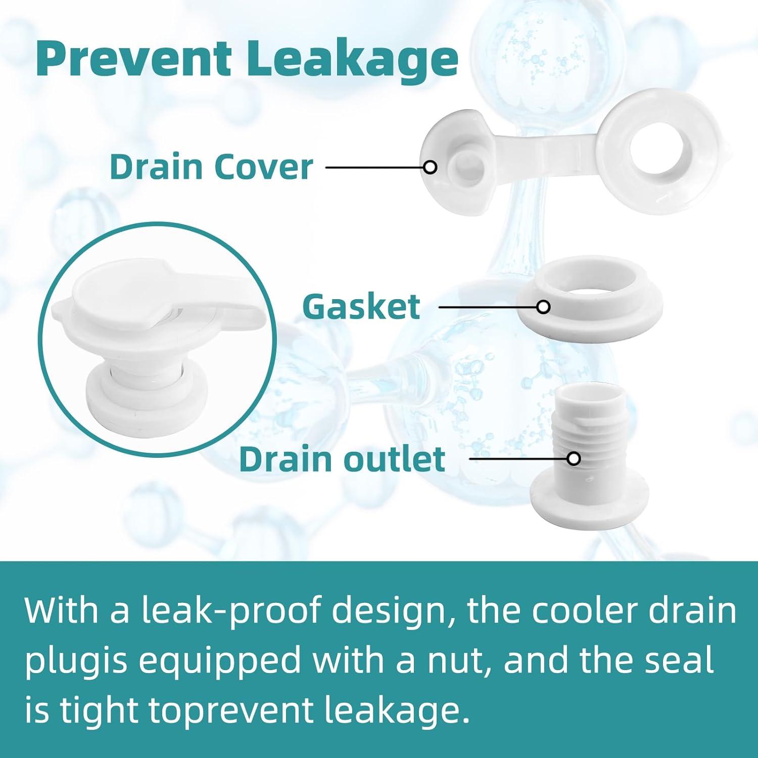 Kit de Reemplazo de Tapón de Drenaje GLSJA para Neveras Coleman