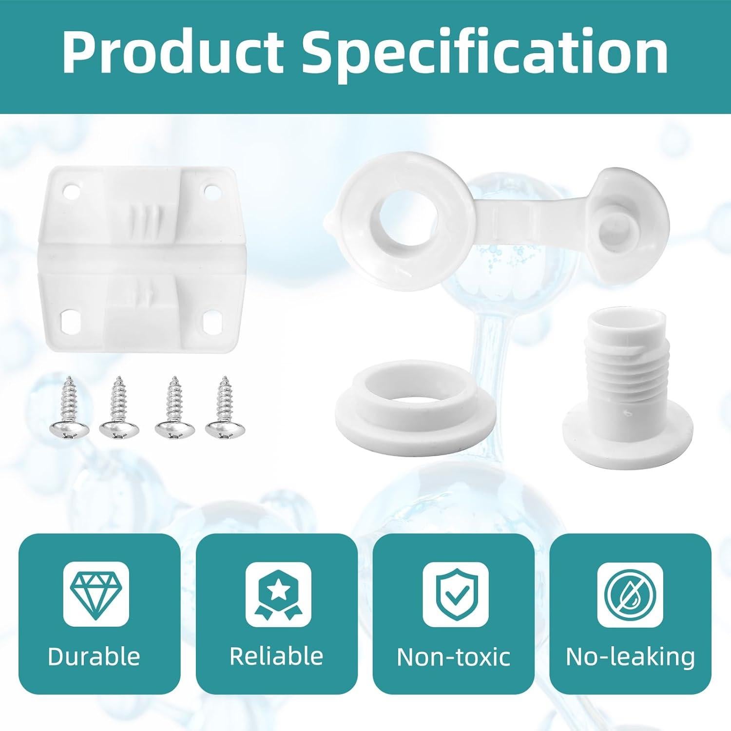 Kit de Reemplazo de Tapón de Drenaje GLSJA para Neveras Coleman