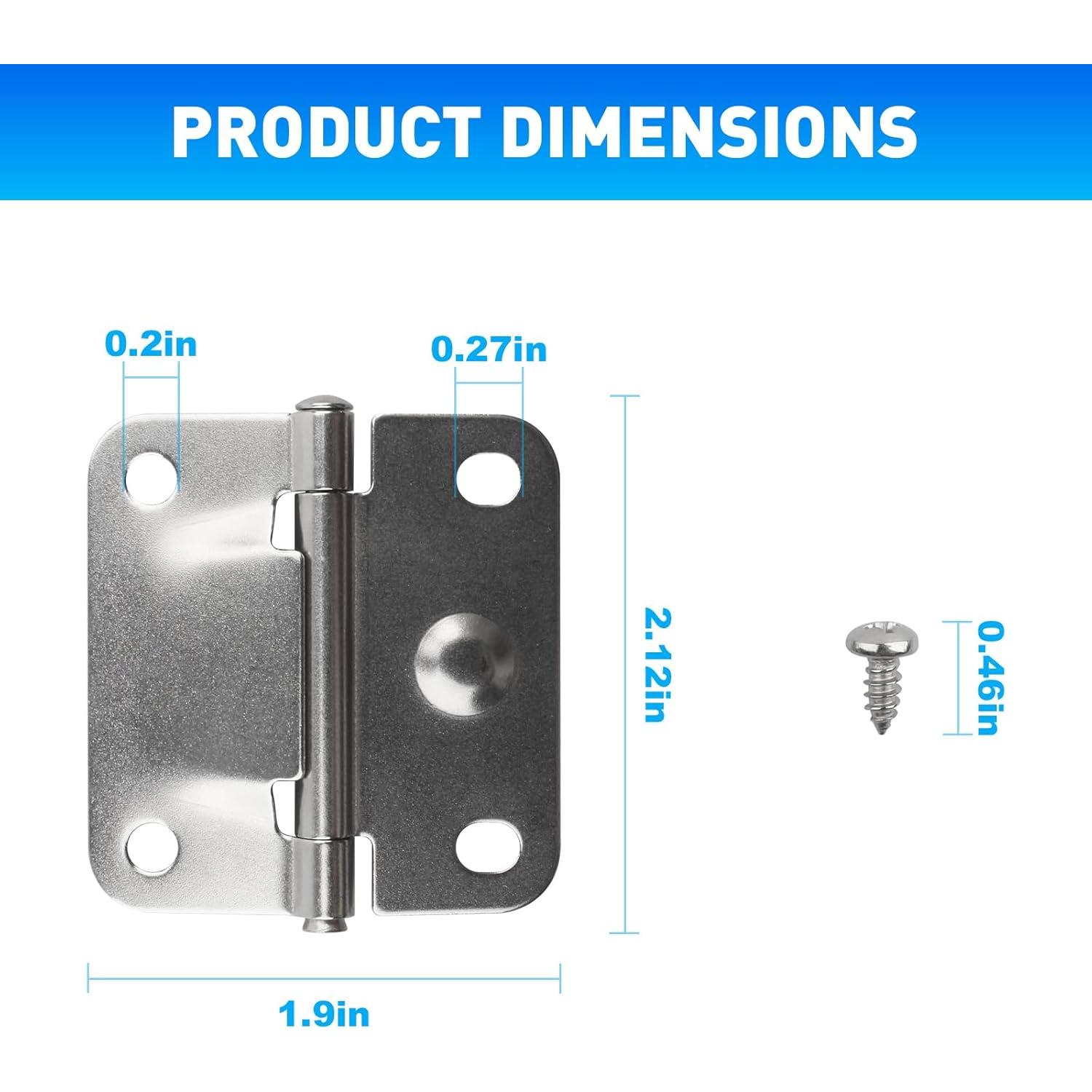 Bisagras de Acero Inoxidable GEAIN para Cooler Coleman - 2 Unidades