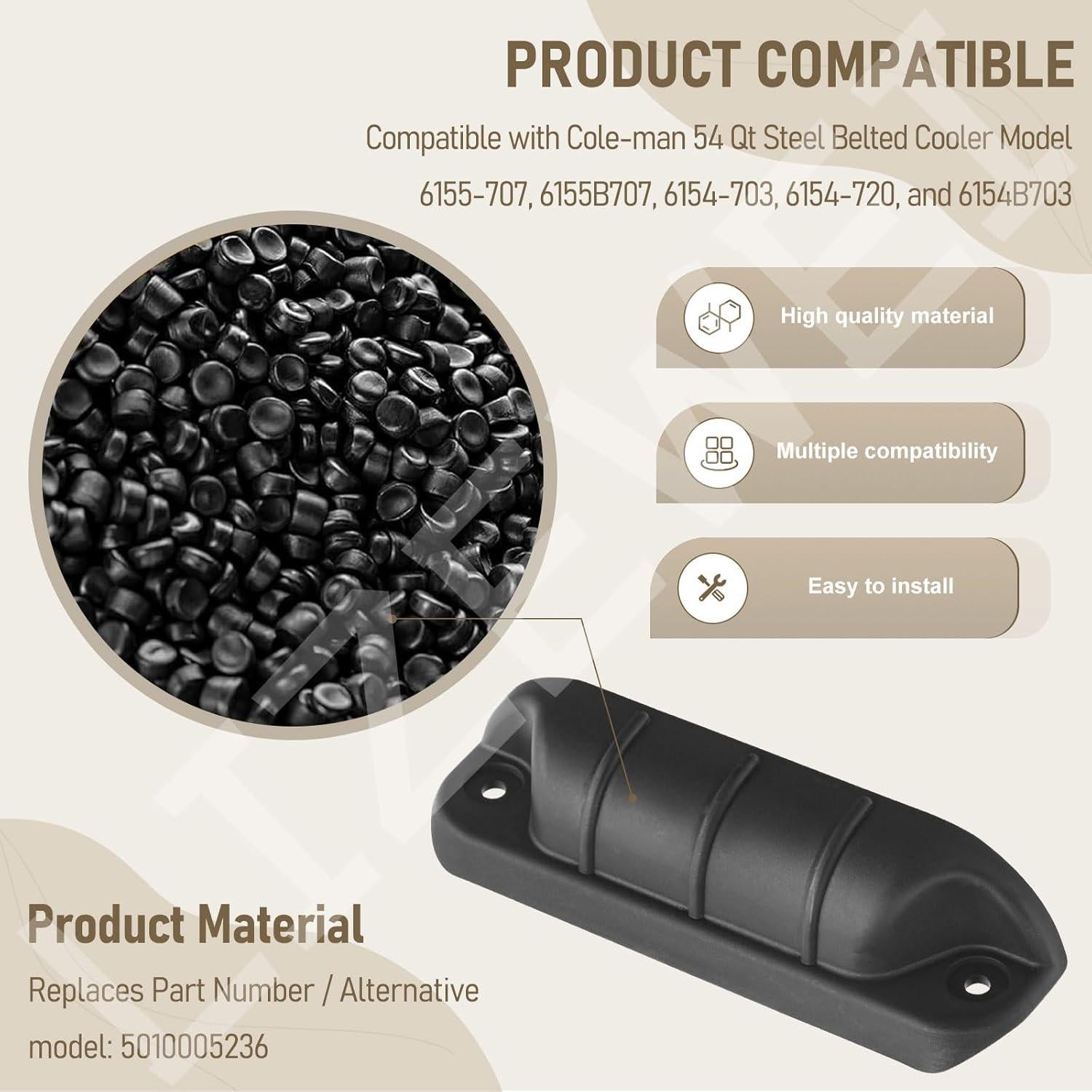 Pestillo de Mango para Enfriador Coleman 54 Qt LIZEWEI