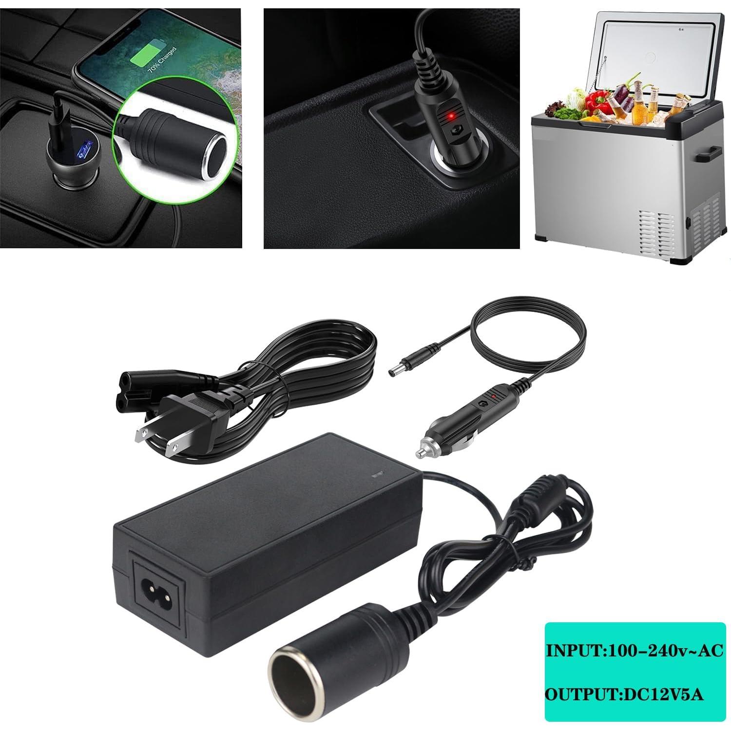 Adaptador de Corriente 12V Coleman - Convertidor AC-DC para Camping