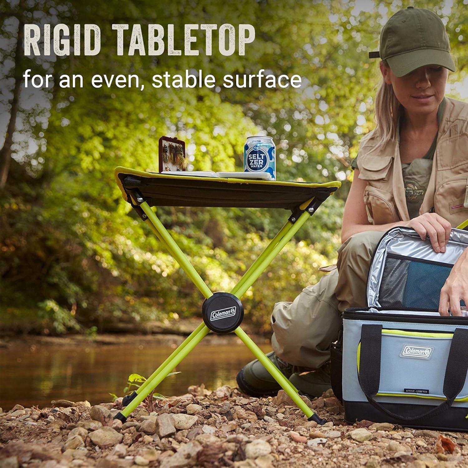 Mesa Lateral Coleman Mantis Compacta con Almacenamiento