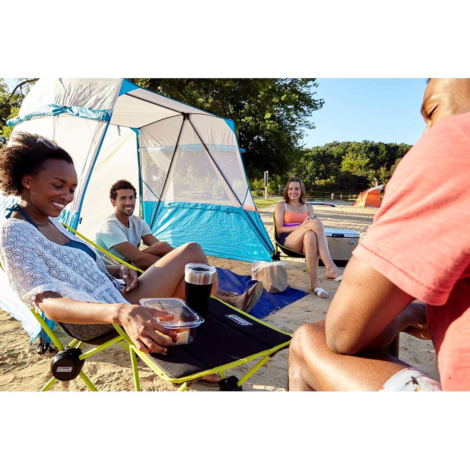 Mesa Lateral Coleman Mantis Compacta con Almacenamiento