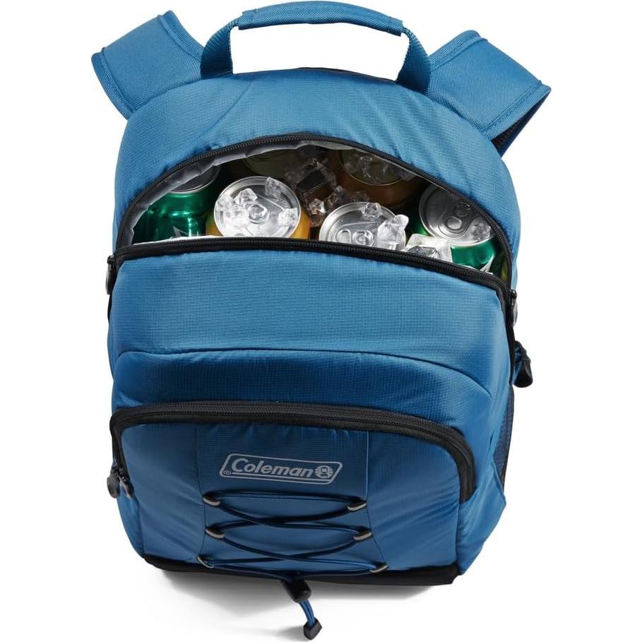 Mochila Enfriadora Coleman Chiller 28 Latas Aislada Azul