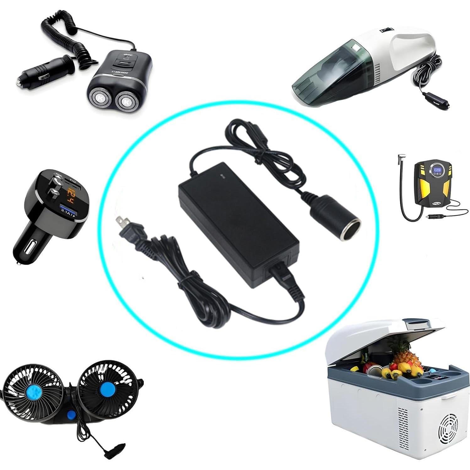 Convertidor AC/DC 12V 5A HUZUM para enfriador Coleman 5232D640T