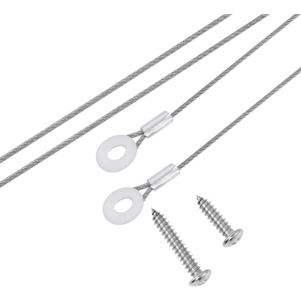 Correas de Tapa de Acero Inoxidable Iparts para Enfriadores - Juego de 2