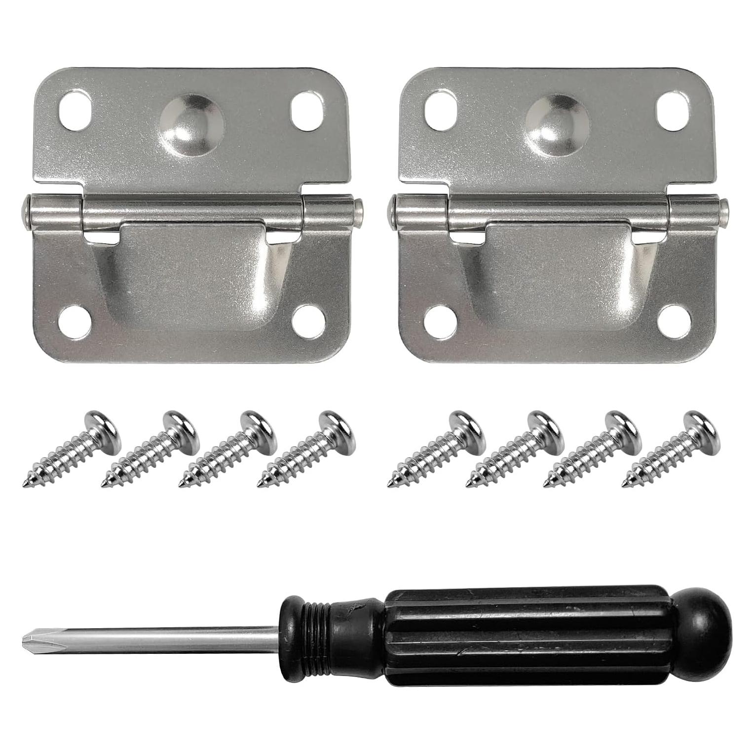 Kit de Bisagras de Acero Inoxidable NZRAQK para Cooler Coleman