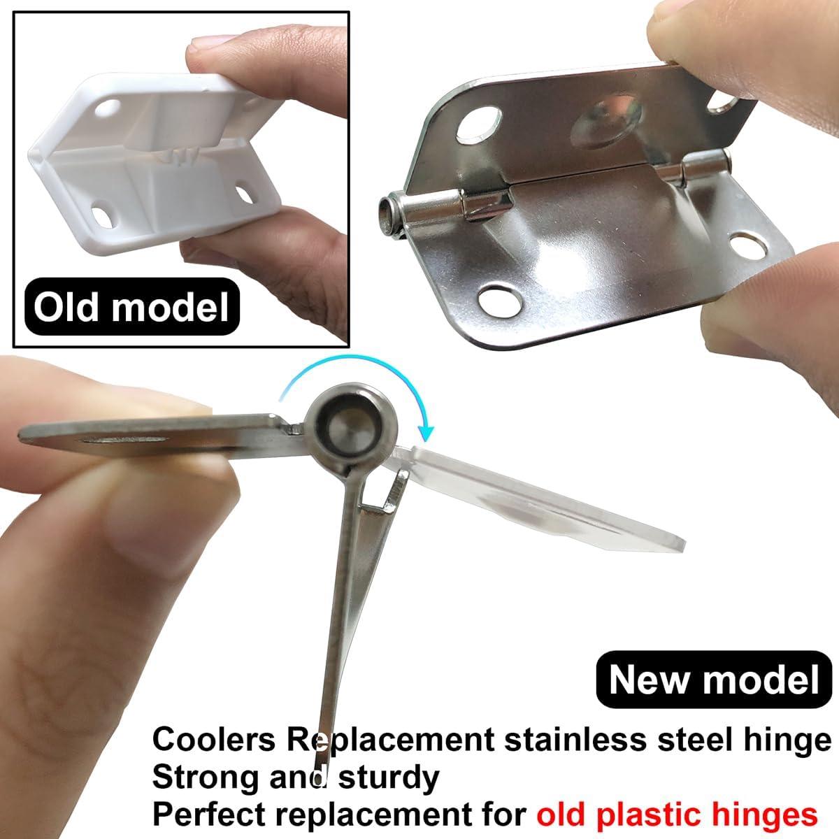Kit de Bisagras de Acero Inoxidable NZRAQK para Cooler Coleman
