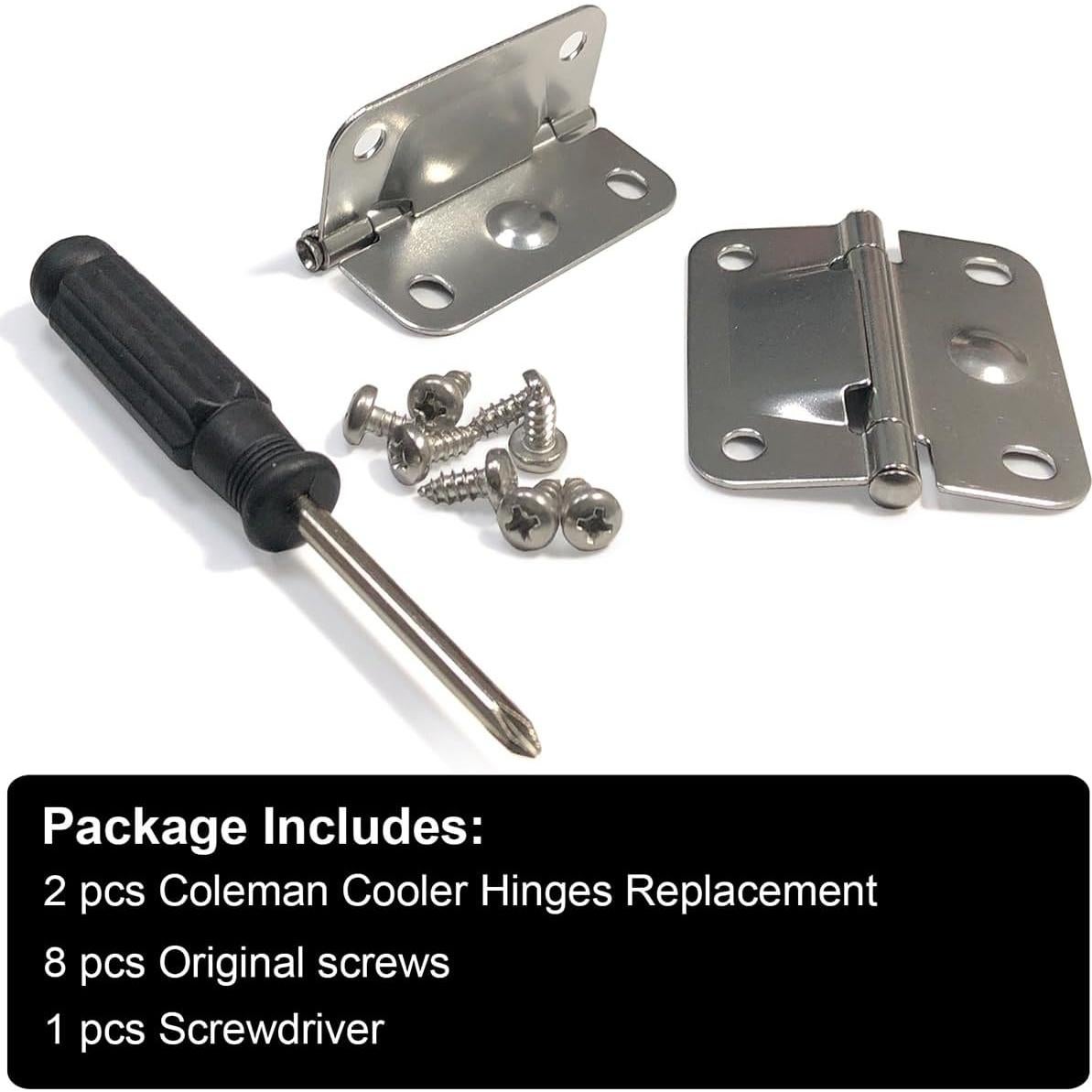 Kit de Bisagras de Acero Inoxidable NZRAQK para Cooler Coleman