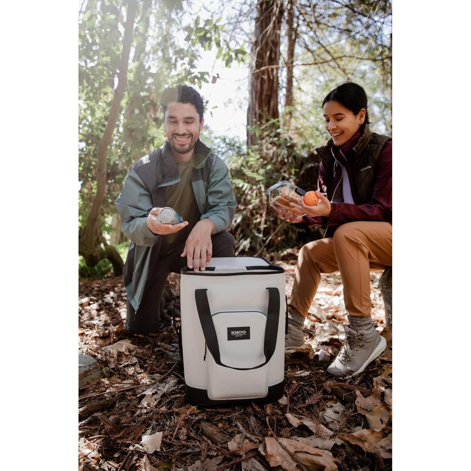 Mochila Cooler Igloo Trail Mate 24 Latas Aislada Hueso