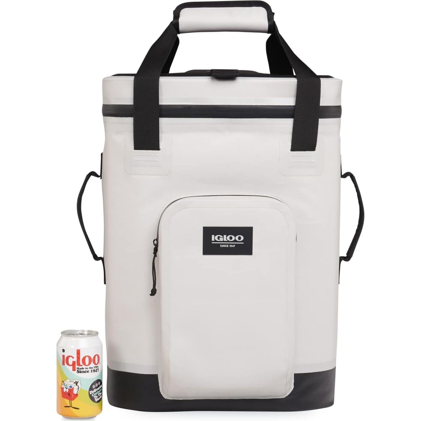 Mochila Cooler Igloo Trail Mate 24 Latas Aislada Hueso