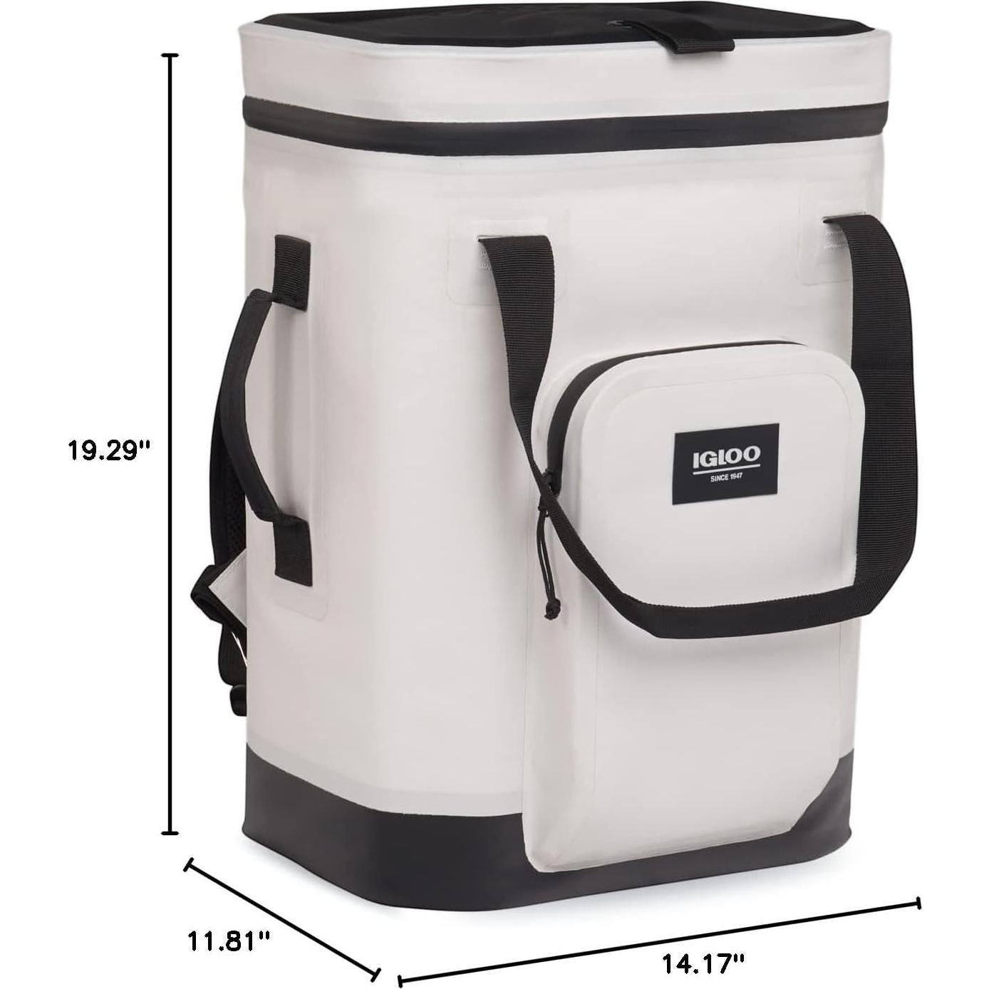 Mochila Cooler Igloo Trail Mate 24 Latas Aislada Hueso