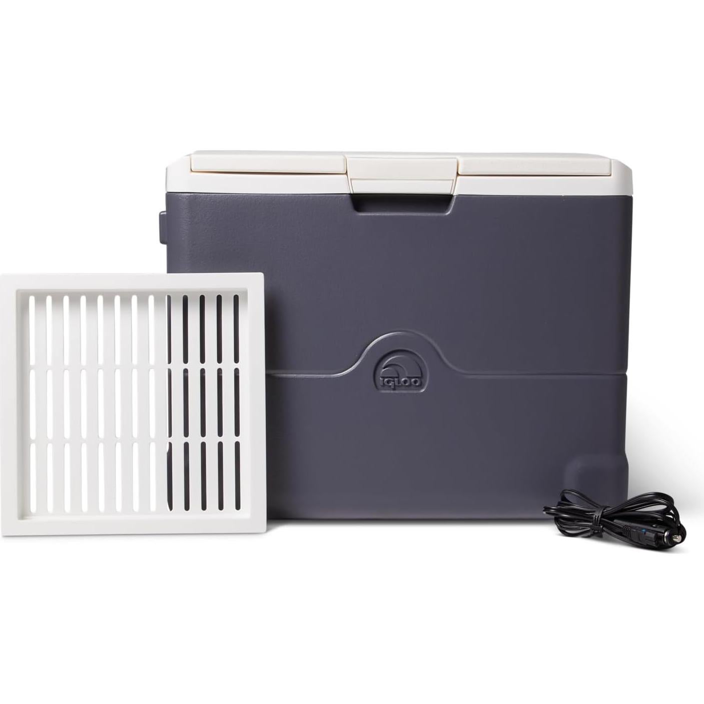 Hielera Eléctrica Igloo Termoeléctrica 40L Gris Sin Hielo