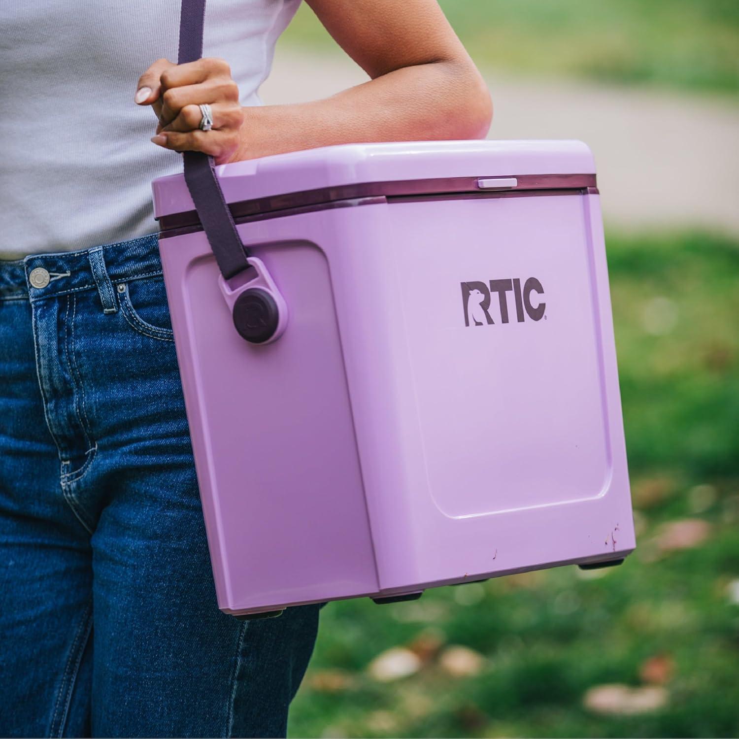 Hielera RTIC 16 QT Portátil Aislada para Camping y Playa