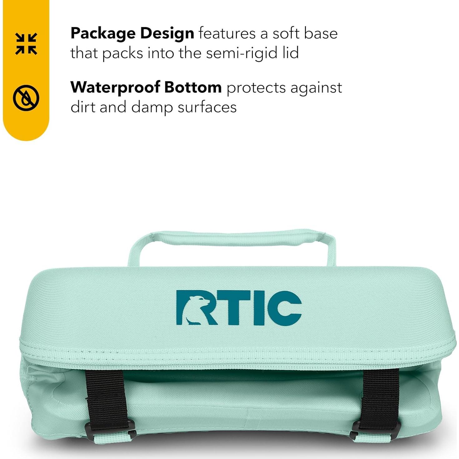 Enfriador Diario RTIC 15 Latas Aislado Portátil Menta Fresca