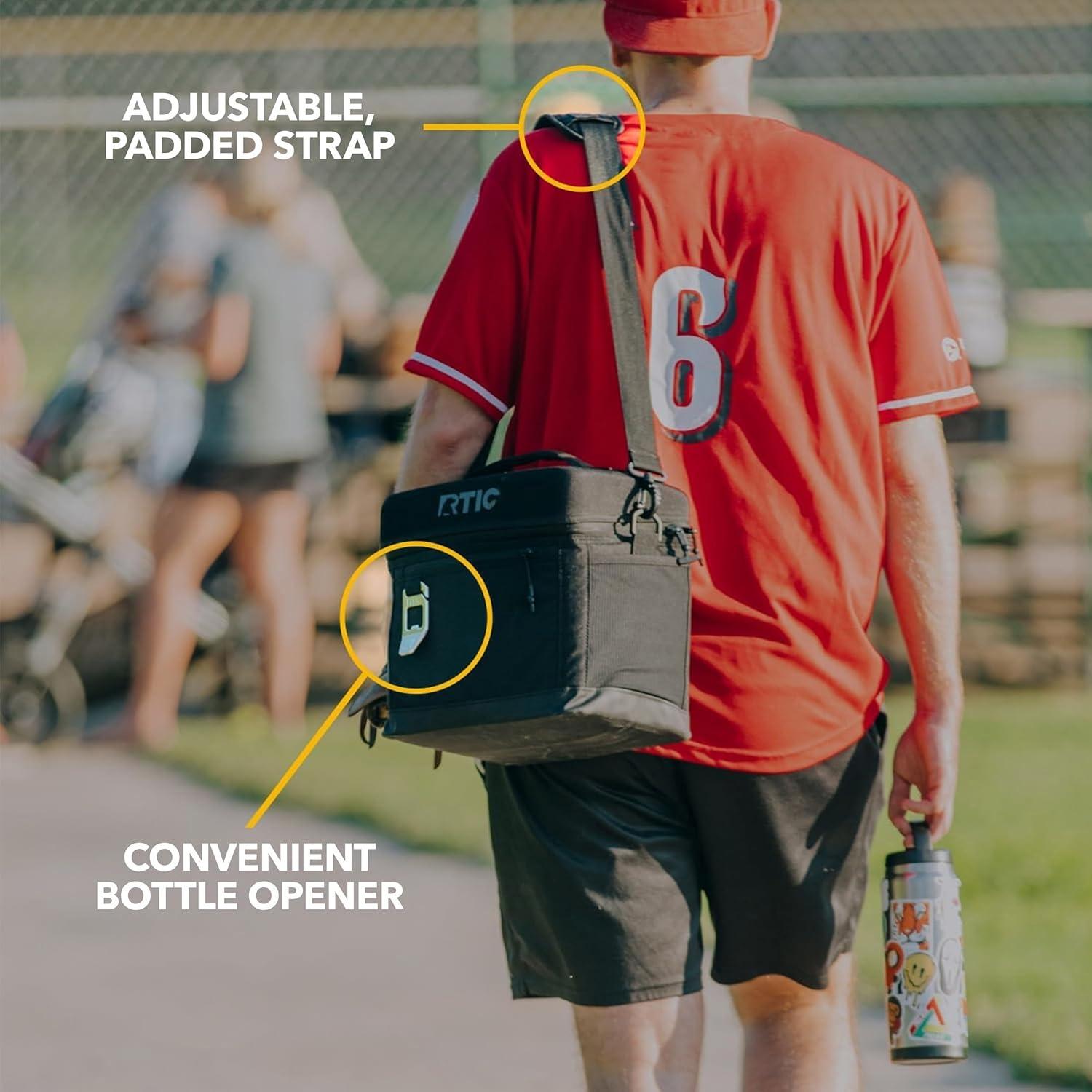 Enfriador Diario RTIC 15 Latas Aislado Portátil Menta Fresca