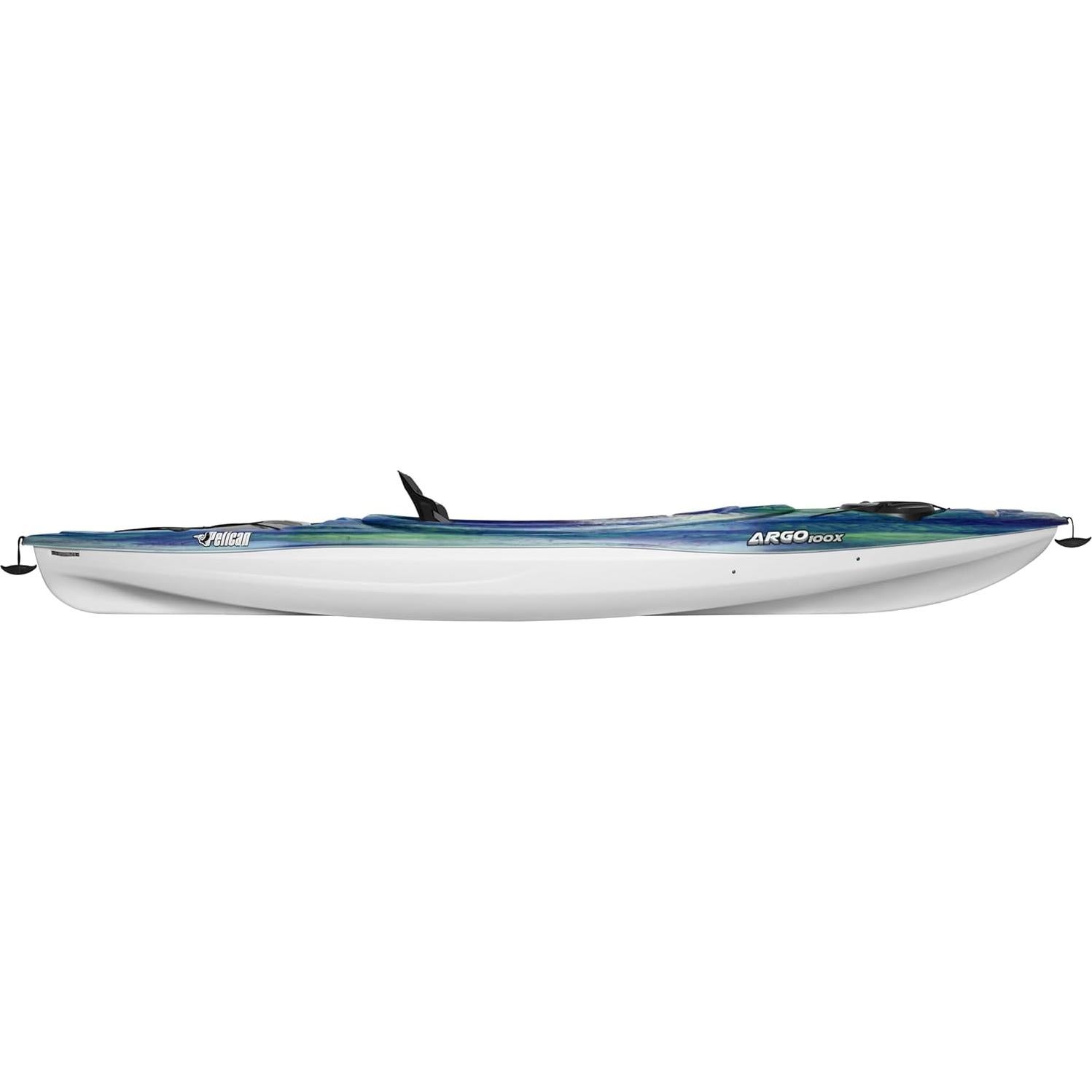 Kayak Recreativo Pelican Argo 100X EXO 3m Coral Azul con Cooler