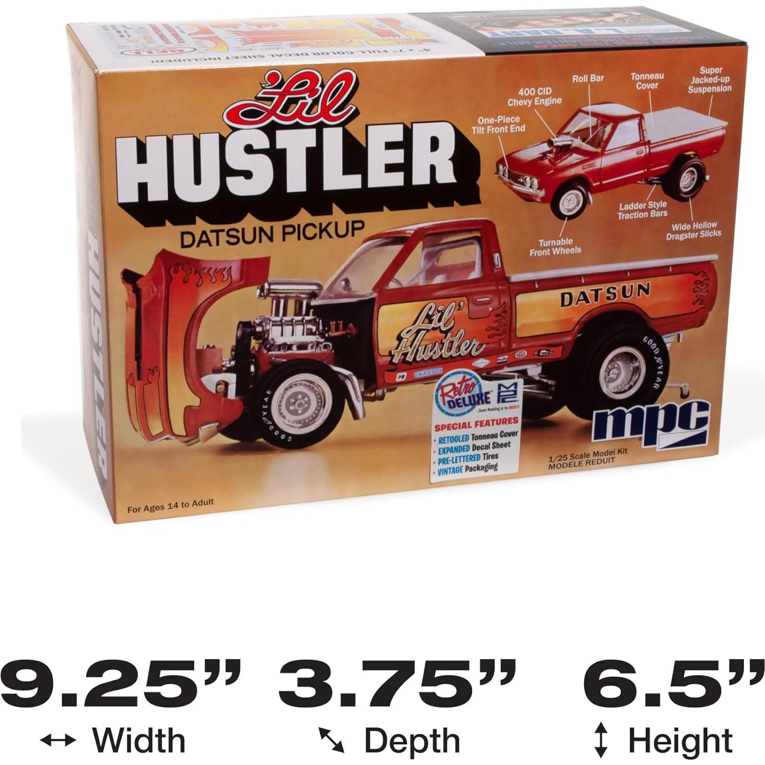 MPC 1975 Datsun Pickup Li'l Hustler 1:25 Kit de Modelo