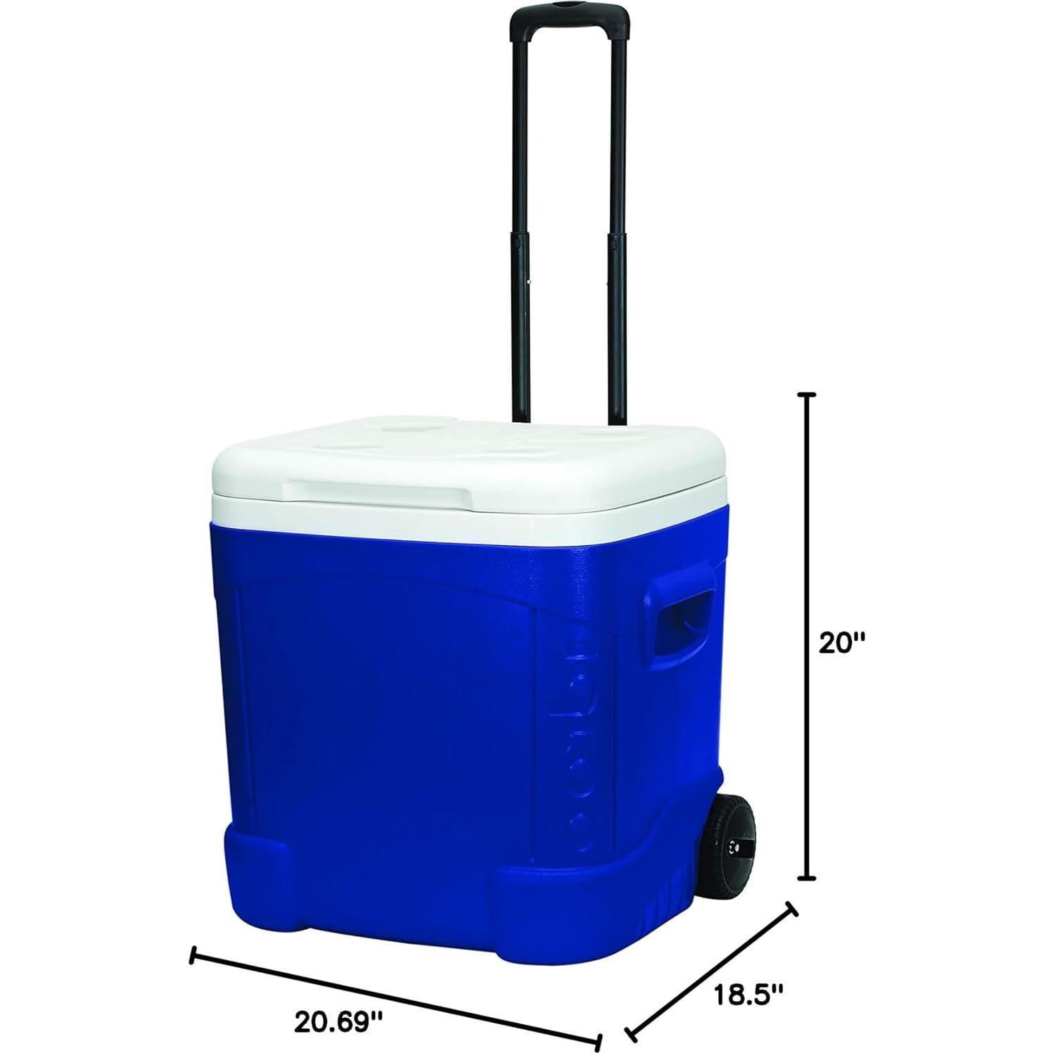 Enfriador portátil Igloo Ice Cube 60 Qt 57L con ruedas