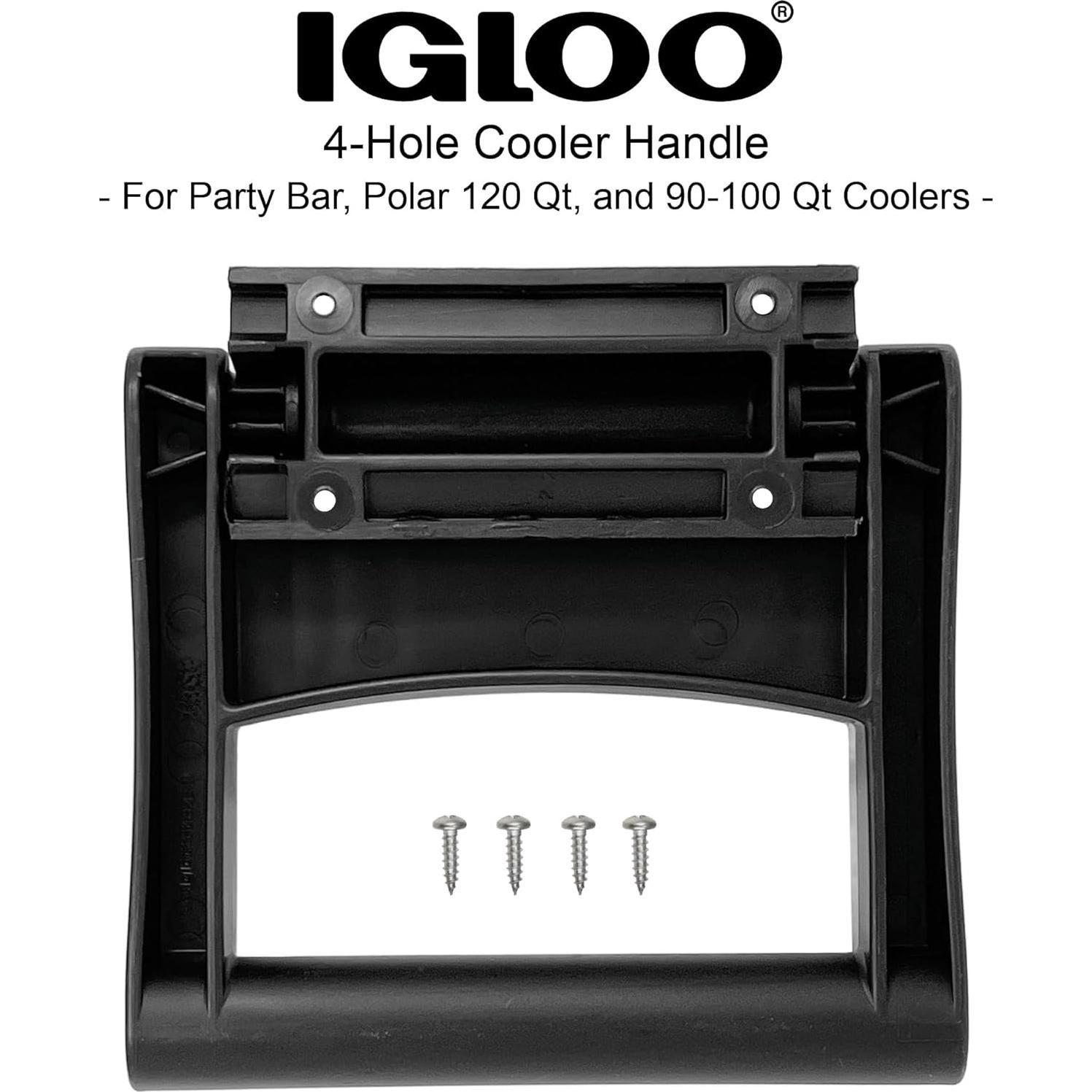 Mango y Soporte de Enfriador Igloo 90-120 Qt Blanco