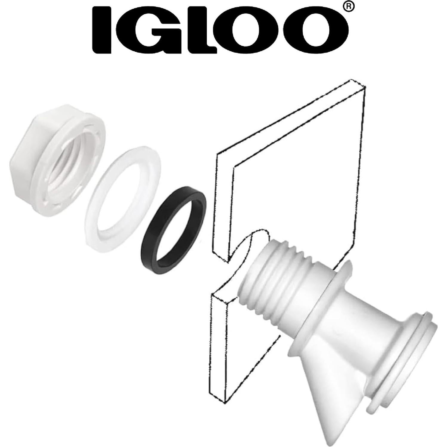 Grifo de Botón Igloo para Jarras de Agua 2-10 Galones