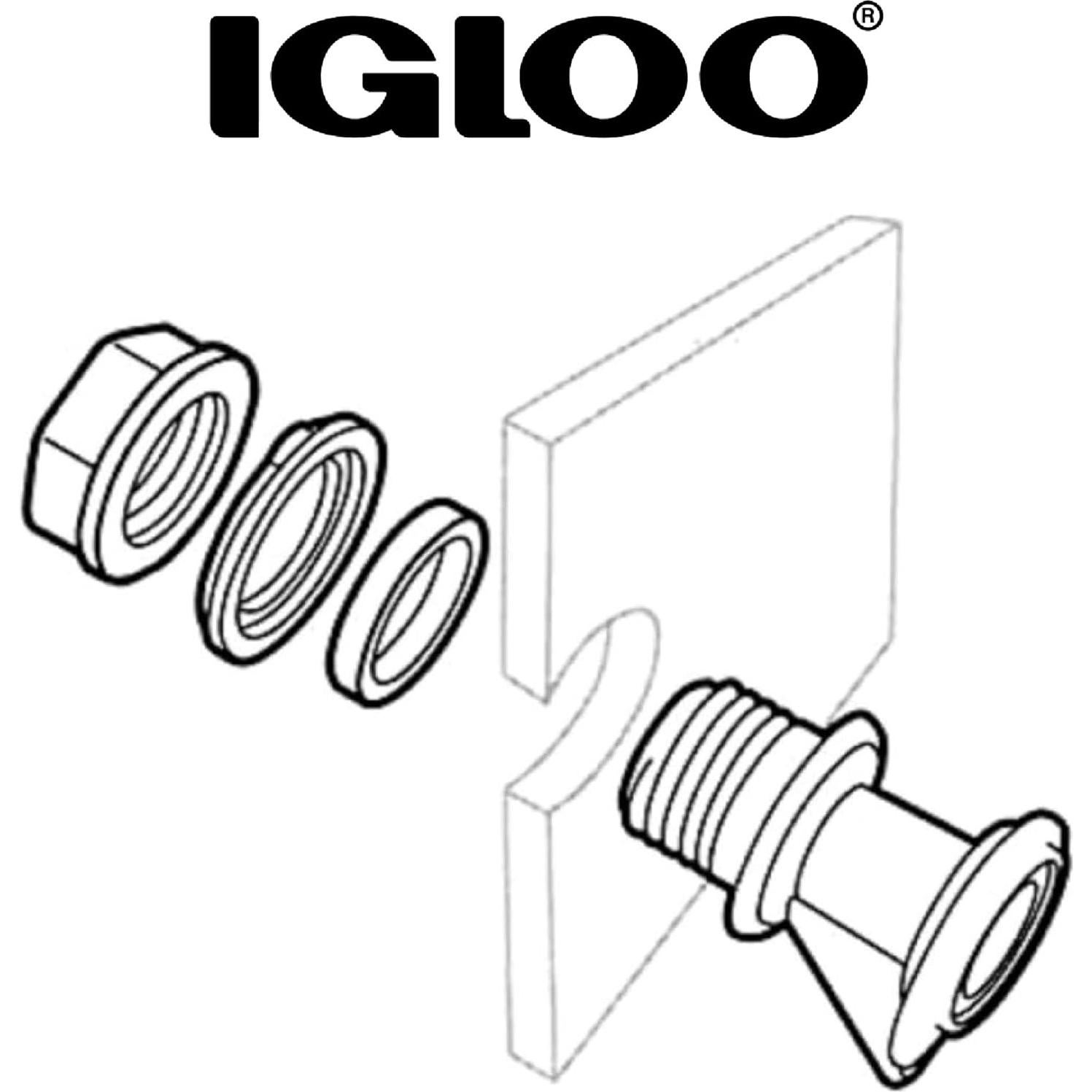 Grifo de Botón Igloo para Jarras de Agua 2-10 Galones