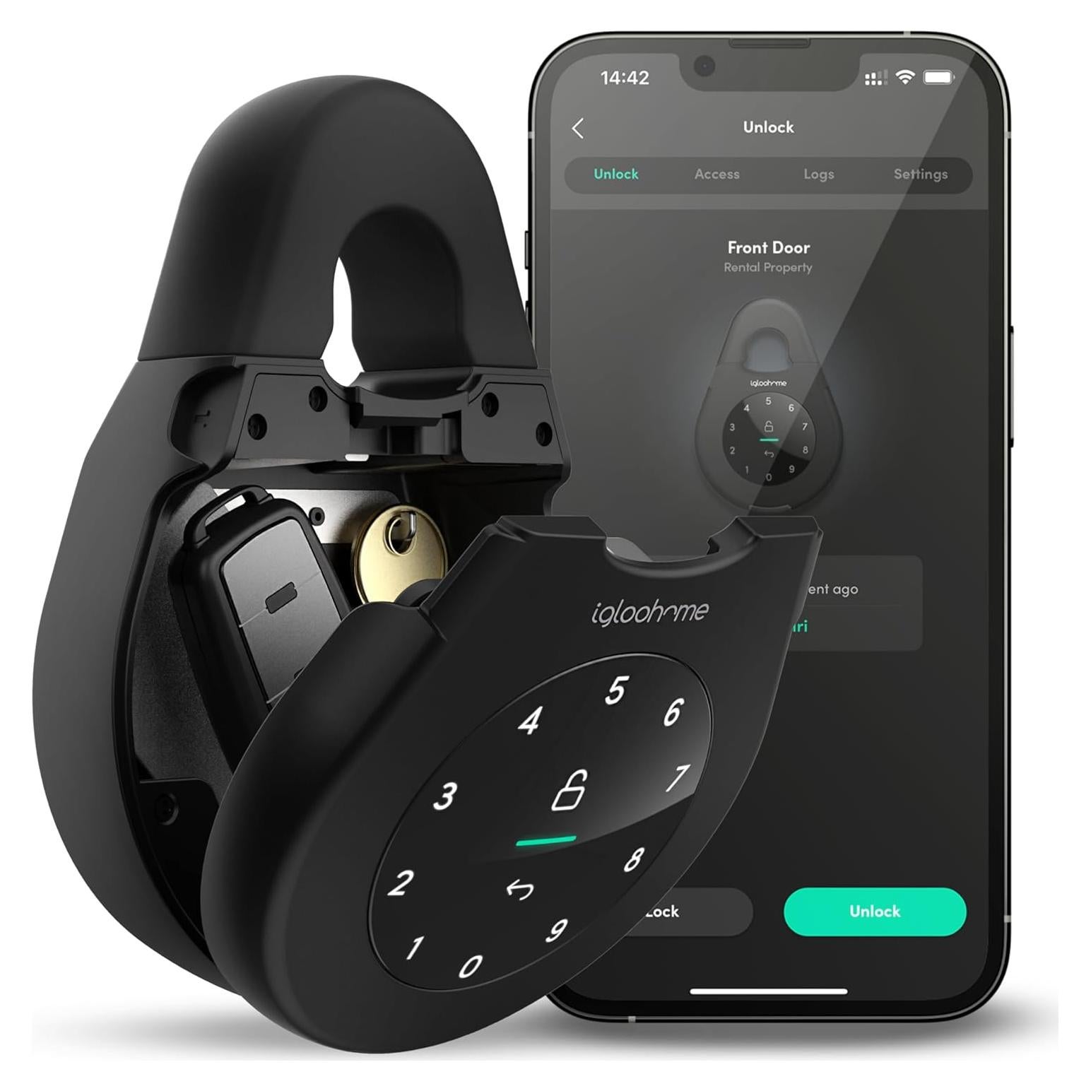 Caja de Llaves Inteligente igloohome Keybox 3 - Seguridad y Acceso Remoto