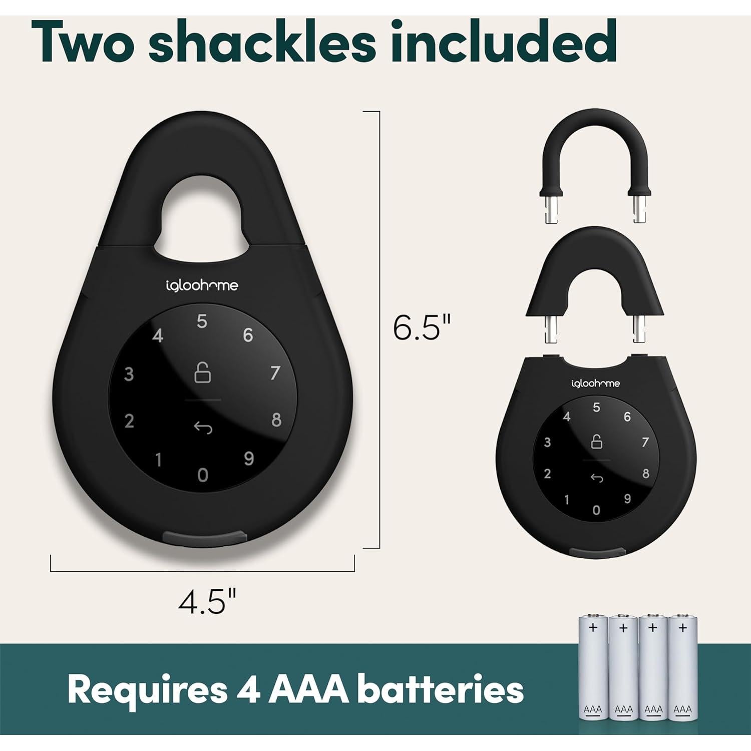 Caja de Llaves Inteligente igloohome Keybox 3 - Seguridad y Acceso Remoto