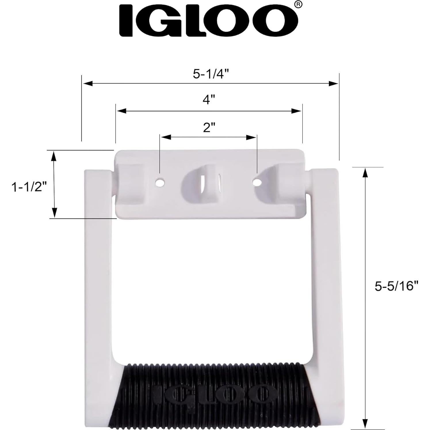Mango de agarre de goma Igloo para enfriadores 25-75 Qt