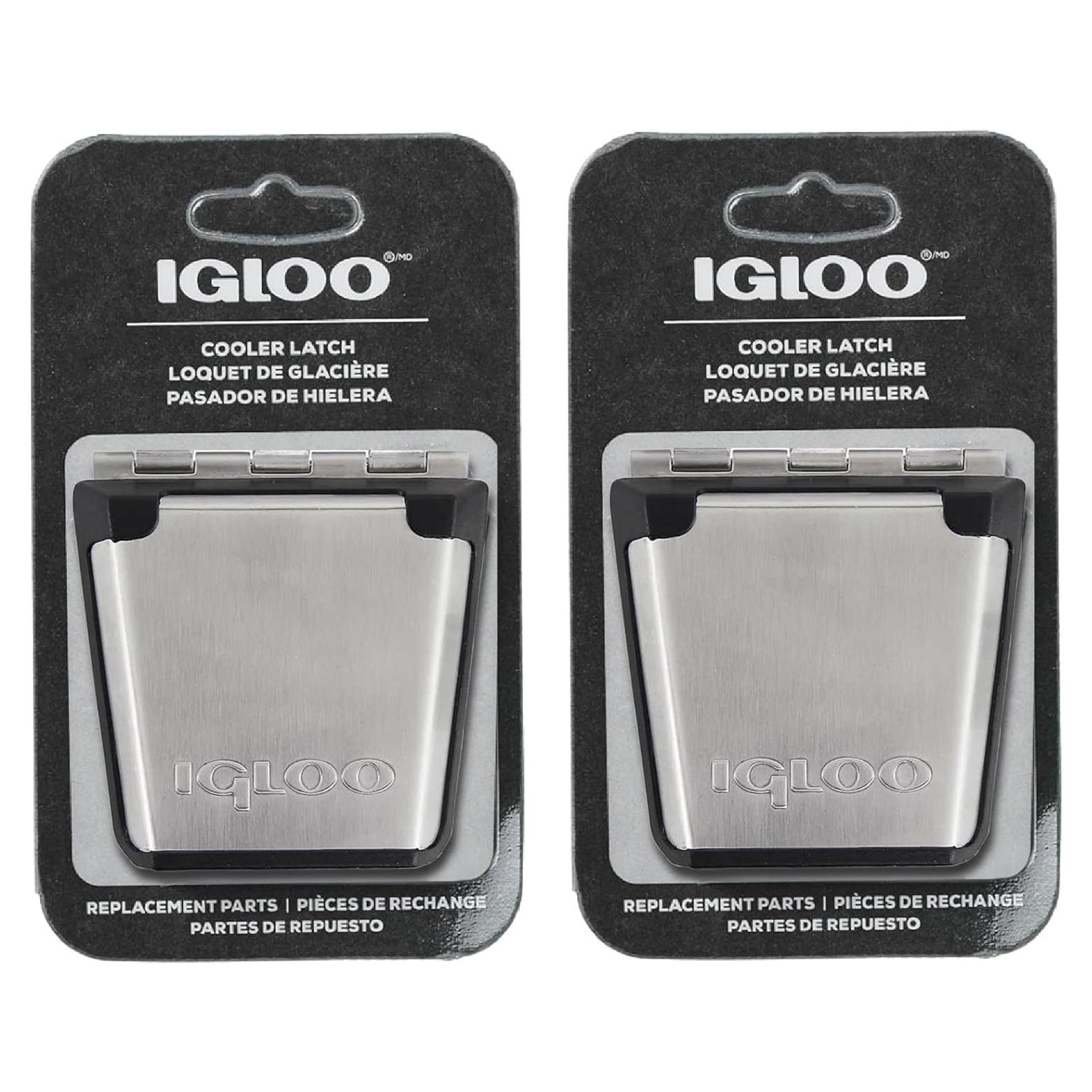 Cierre de Acero Inoxidable Igloo - Paquete de 2 con Tornillos