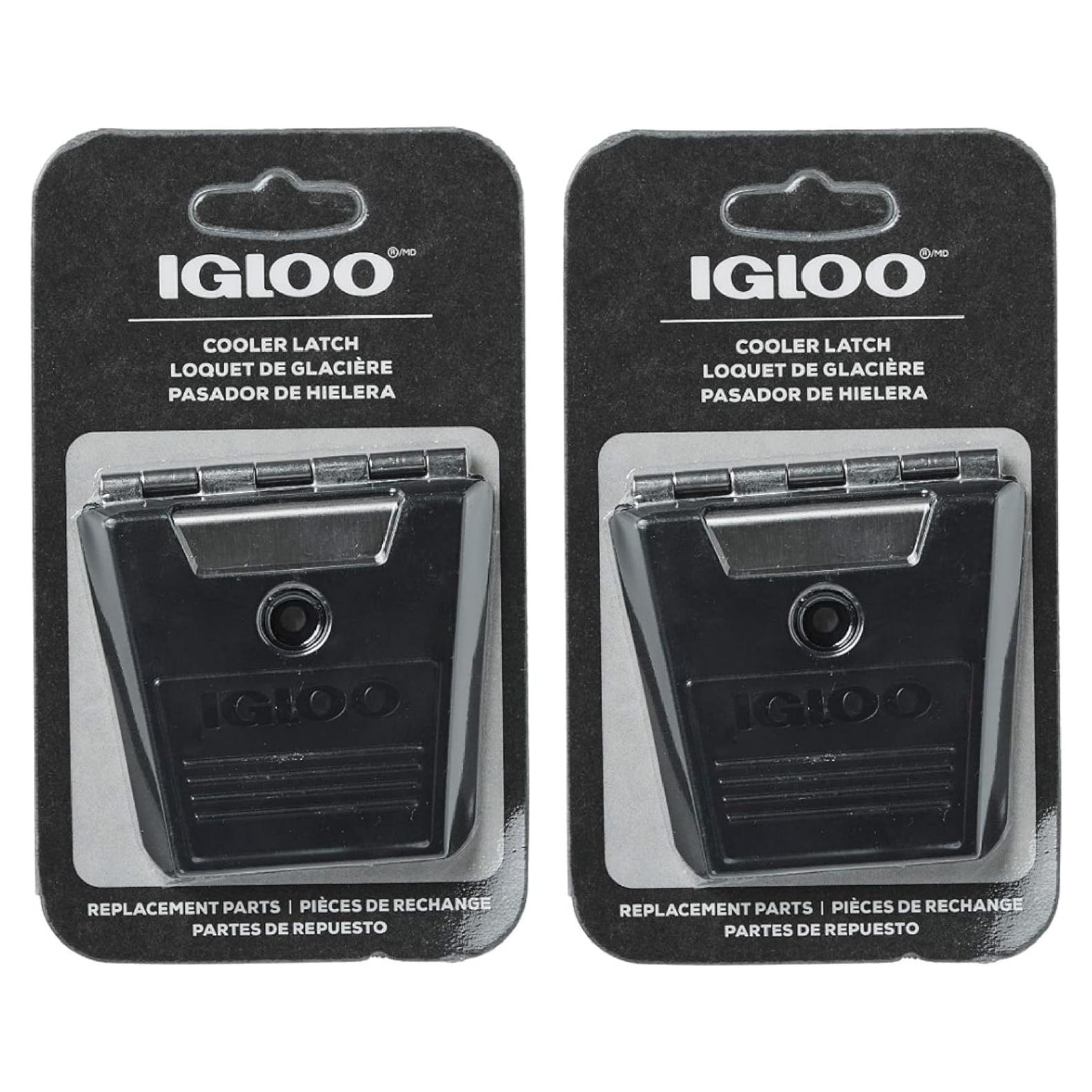 Pestillos Híbridos Igloo para Neveras 2-Pack Acero Inoxidable
