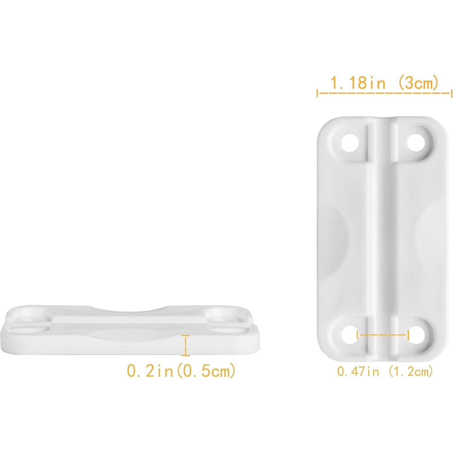 Bisagras de Repuesto LBB-Parts para Nevera Igloo, Juego de 3