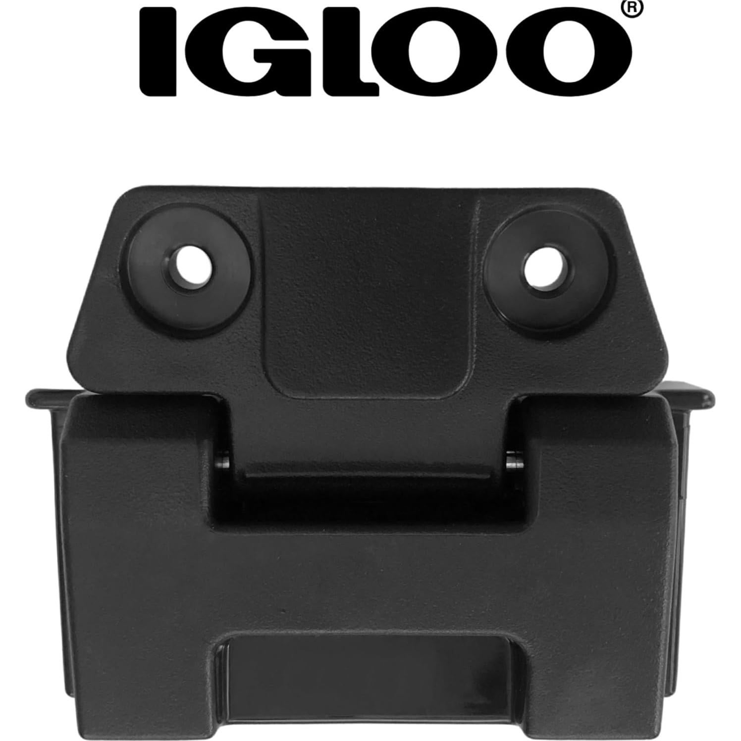 Bisagra Igloo para Enfriadores BMX 25, 52, 72 Qt, Plástico Negro
