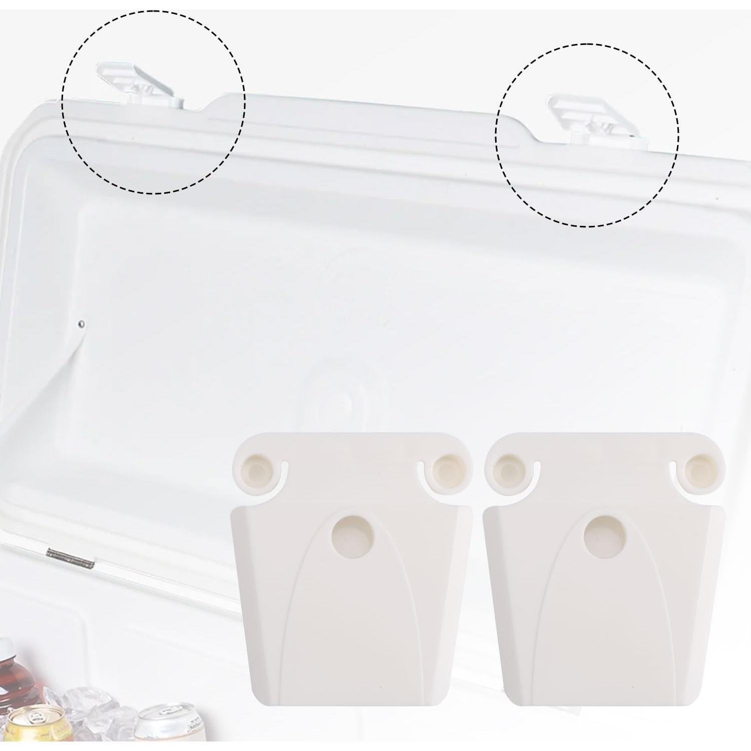 Kit de Bisagras y Pestillos BOXOB M14174 para Enfriador