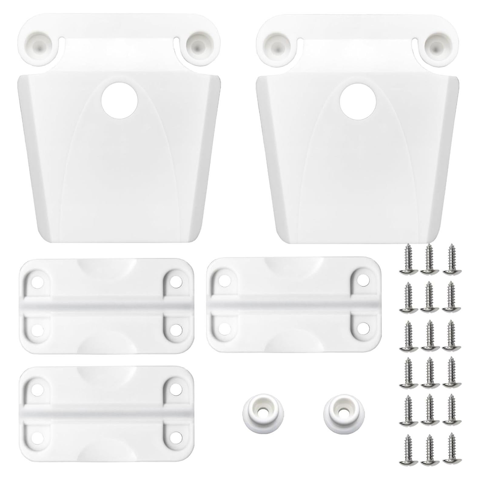 Kit de Bisagra y Pestillo Niuohoy para Enfriador Igloo - 2 Pestillos y 3 Bisagras