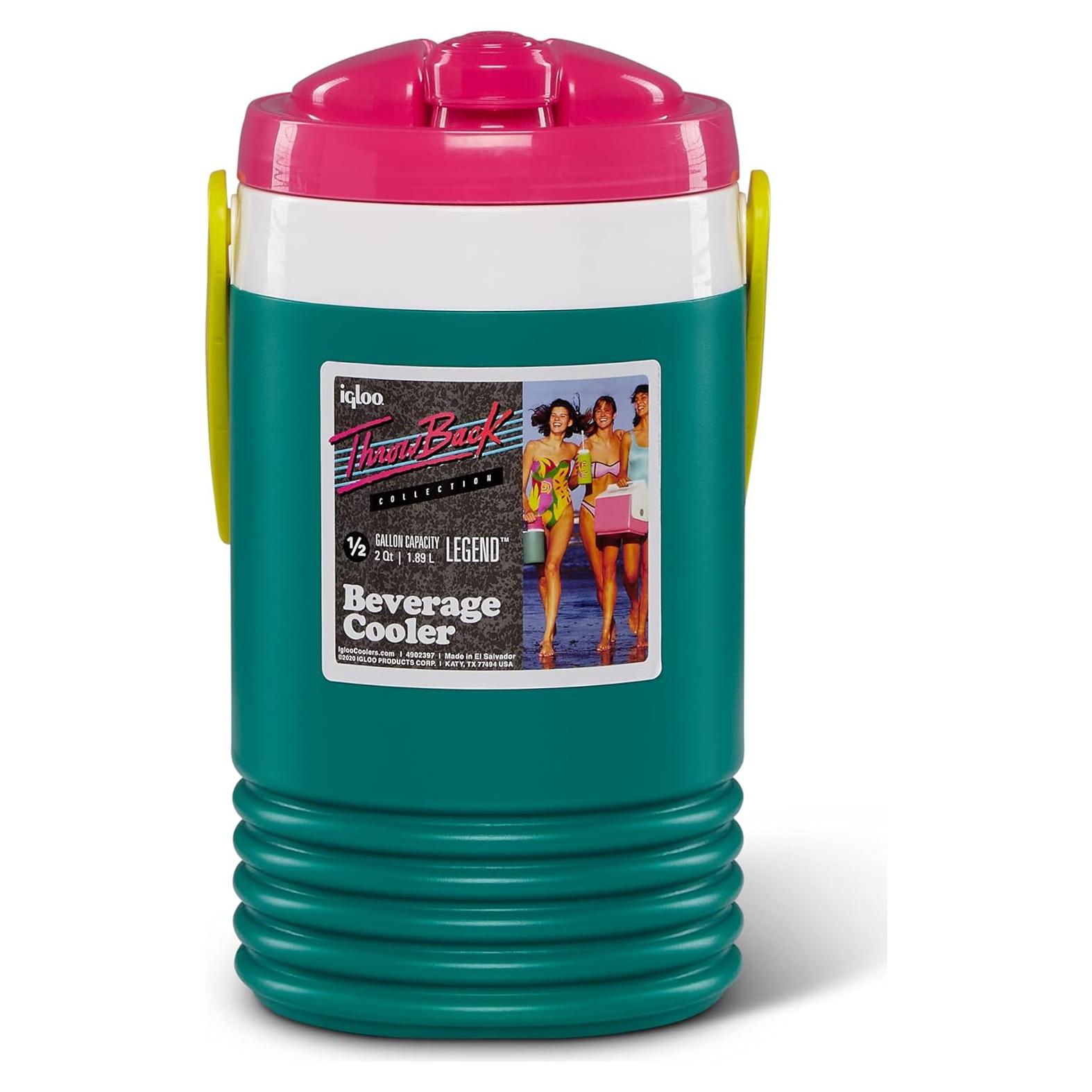 Jarra Igloo Retro 1.89L Verde con Tapa para Bebidas