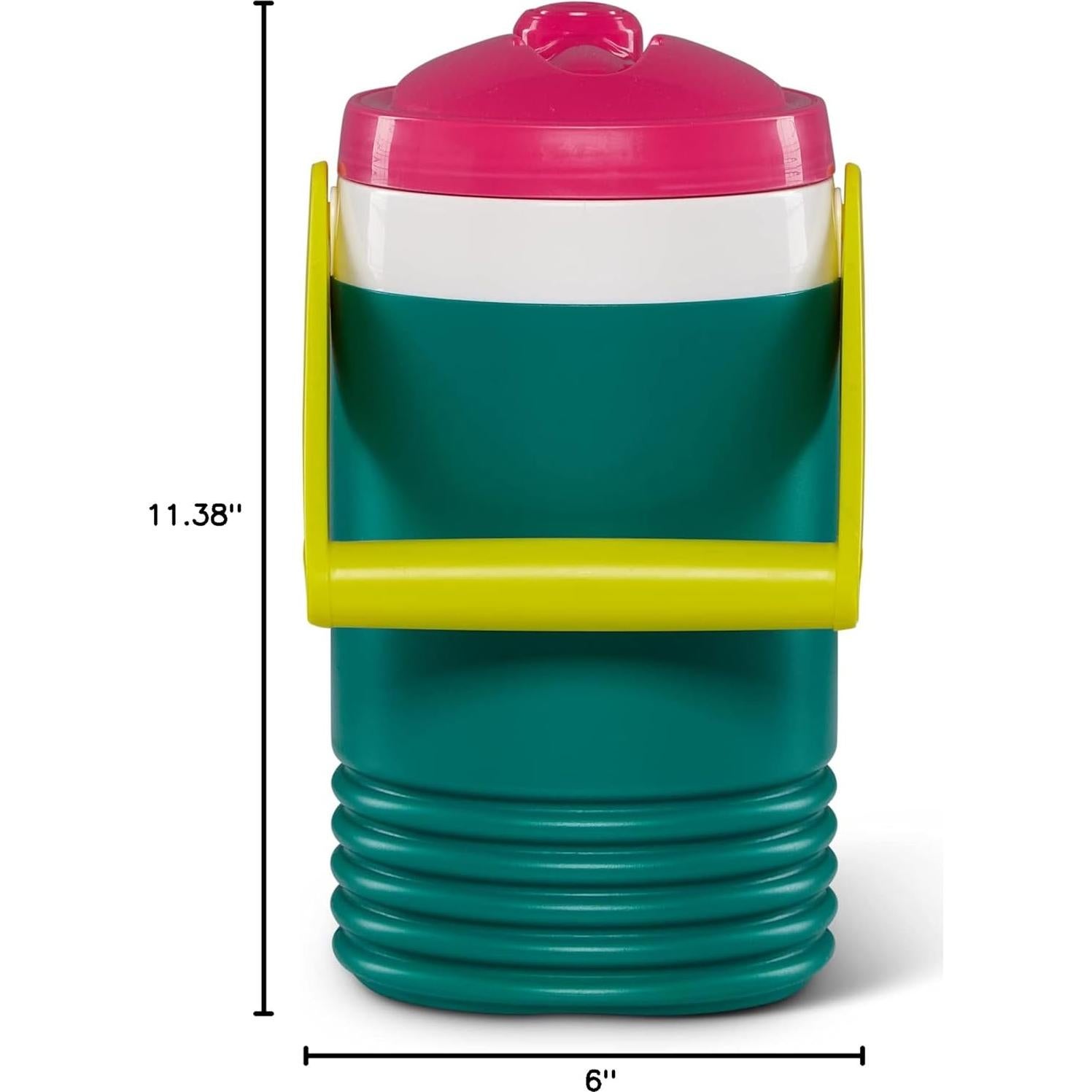 Jarra Igloo Retro 1.89L Verde con Tapa para Bebidas